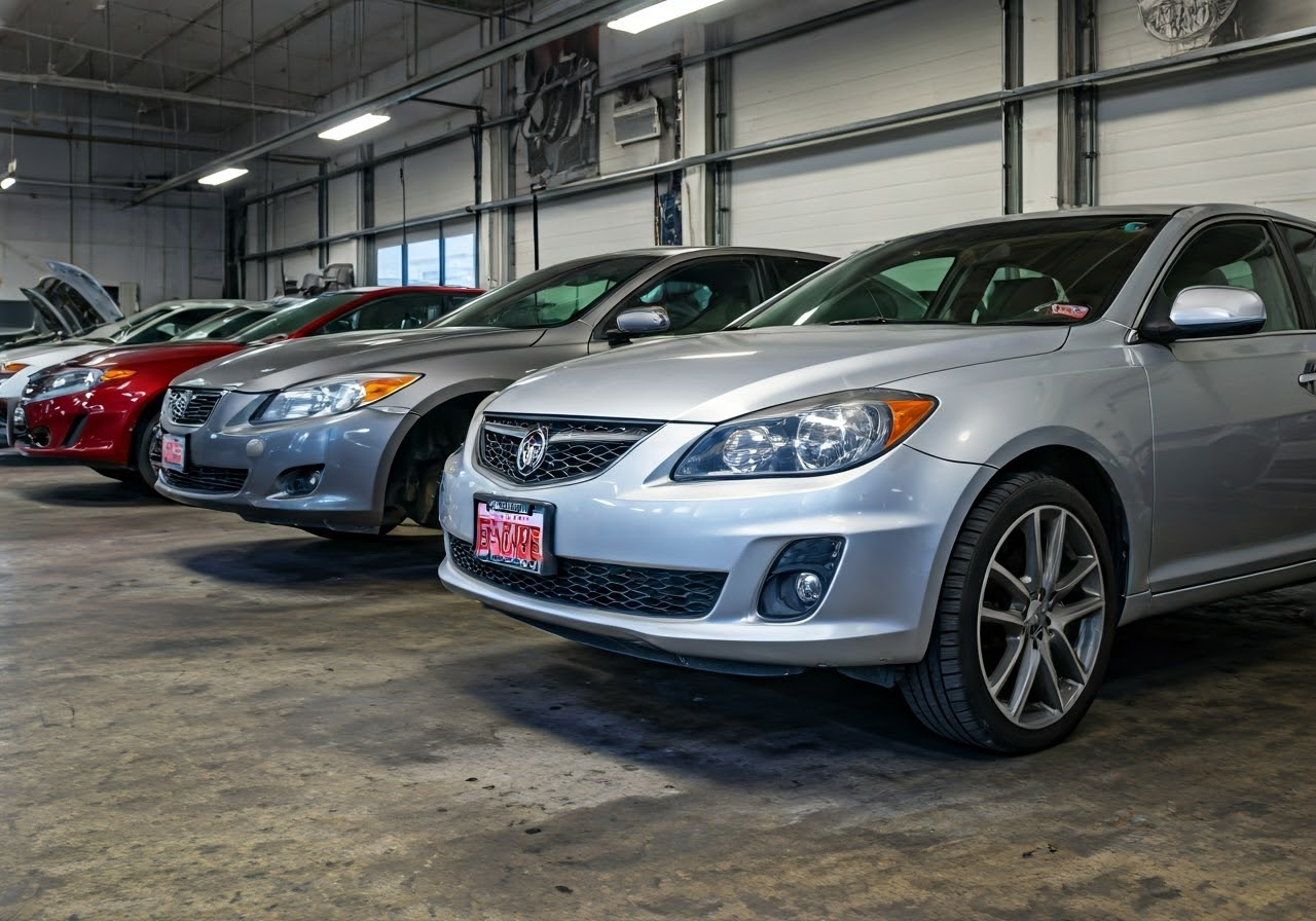 Bumper repair shop in Long Beach